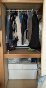 押入れクローゼット化計画!洋服整理アフター